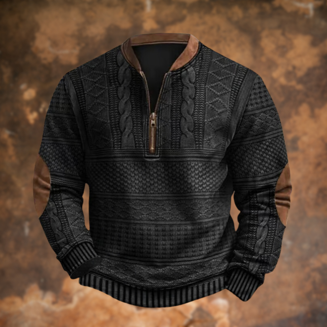 Alex - Casual Zippered Sweater