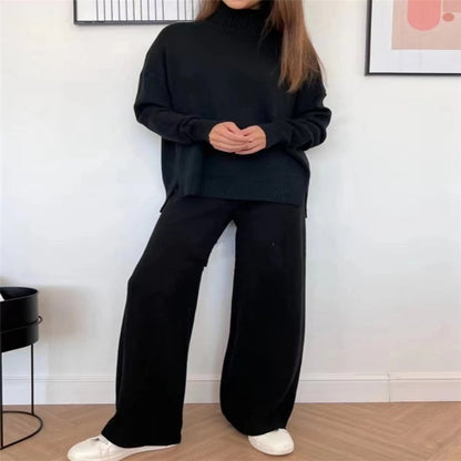 Fiona | Knitted Turtleneck Tracksuit