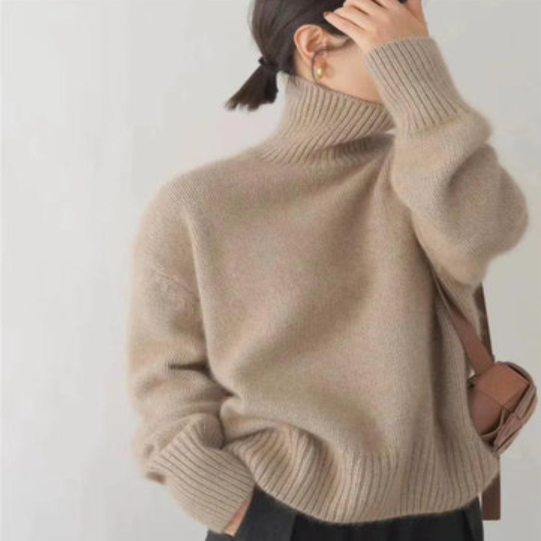 Amelia | Knitted Turtleneck Sweater