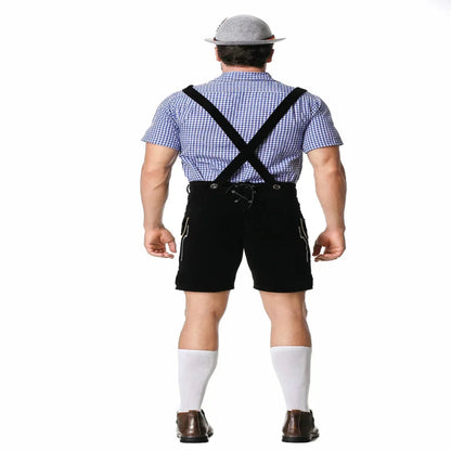 Leland - Oktoberfest Set with Lederhosen for Men