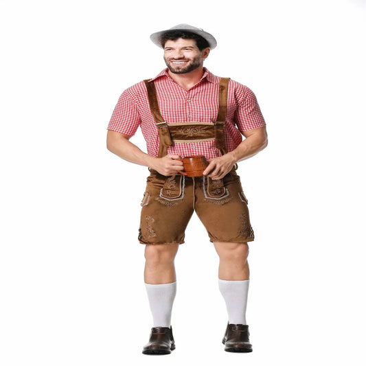 Leland - Oktoberfest Set with Lederhosen for Men