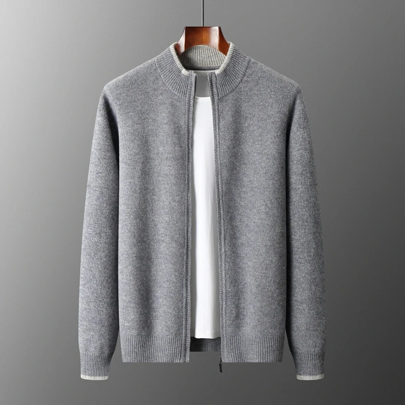 Riku Cashmere Zip Jacket