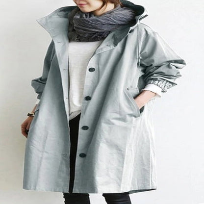 Celin - Wind and Waterproof Women's Trench Coat